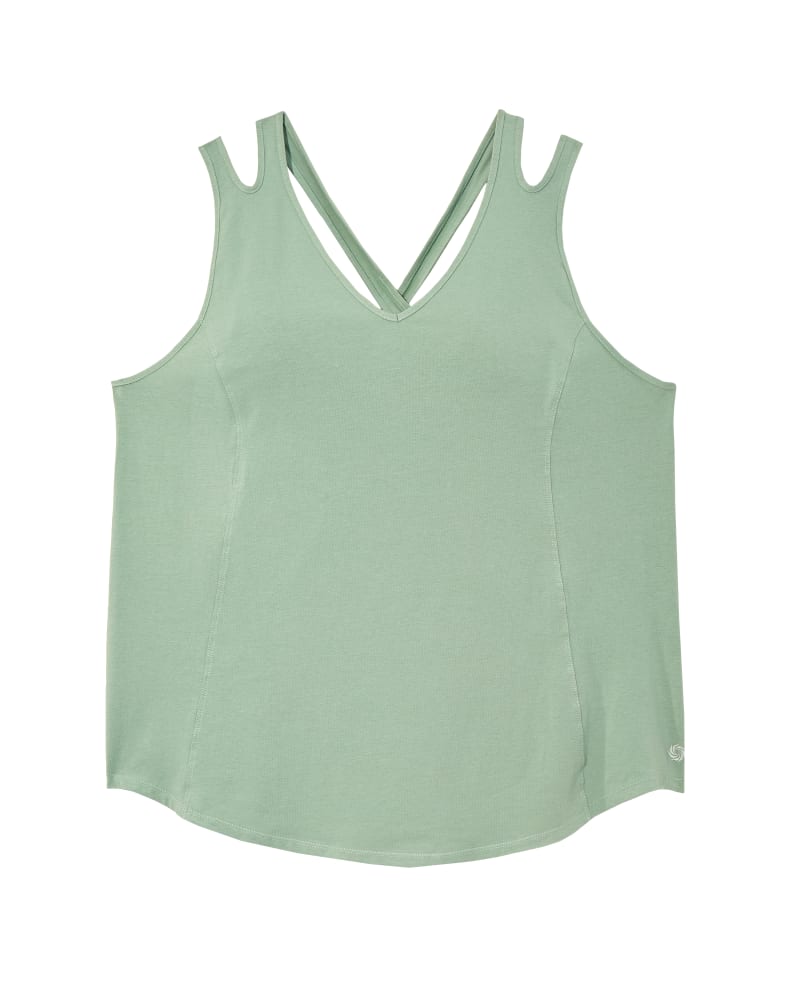 Front of plus size Florence Tank by Rainbeau Curves | Dia&Co | dia_product_style_image_id:119061